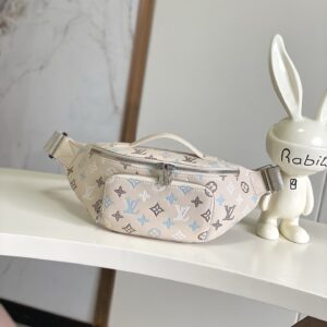 Louis Vuitton Rush Belt Bag in Monogram Shadow Leather