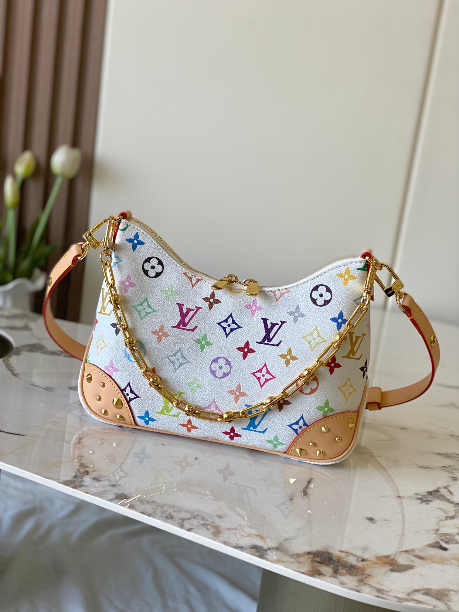 Boulogne Monogram Canvas Crossbody Bag
