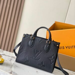 Louis Vuitton Onthego Small Handbag M45653 in Black