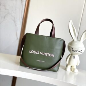 Louis Vuitton Pharrell and NIGO Collaboration Medium Leather Handbag