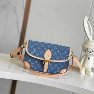 Louis Vuitton Diane Denim Monogram Empreinte Crossbody Bag