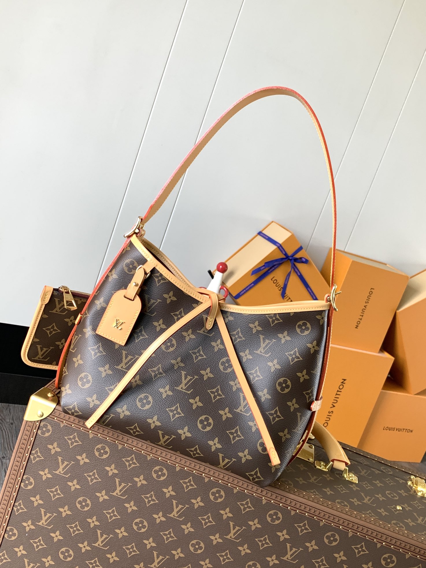M46203 CarryAll Monogram Canvas Tote Bag