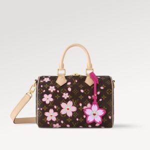Louis Vuitton Speedy Bandoulière 25 Cherry Blossom Handbag