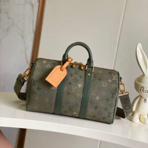 Louis Vuitton Keepall Bandoulière 35 Monogram Surplus Travel Bag