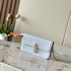 Louis Vuitton LV Bloom Wallet on Chain Crossbody Bag