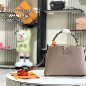 Louis Vuitton Capucines BB Handbag in Taurillon Leather