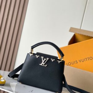Louis Vuitton Capucines BB Leather Handbag