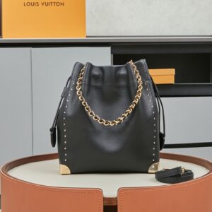 Louis Vuitton Noé Shoulder Bag in Monogram Reverse Canvas
