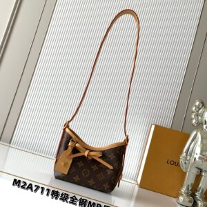 Louis Vuitton Nano CarryAll Monogram Canvas Handbag