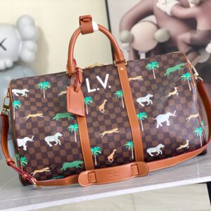 Louis Vuitton Heritage Keepall 50 Travel Bag