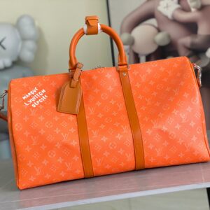 Louis Vuitton Heritage Keepall 50 Travel Bag