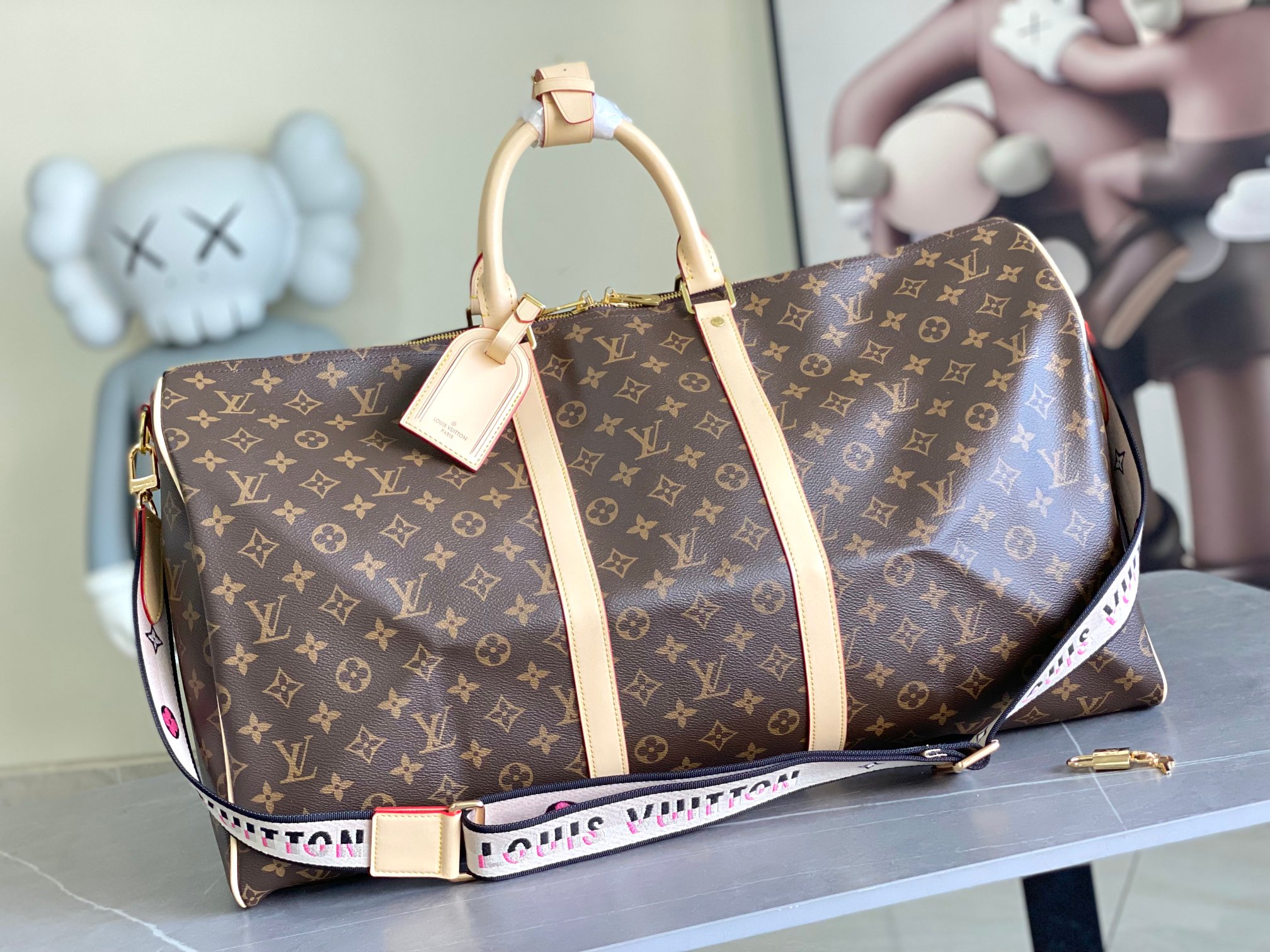 Louis Vuitton Keepall Travel Bag 55 cm
