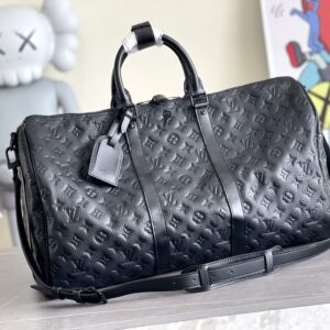 Louis Vuitton Keepall M59025 Monogram Leather Travel Bag