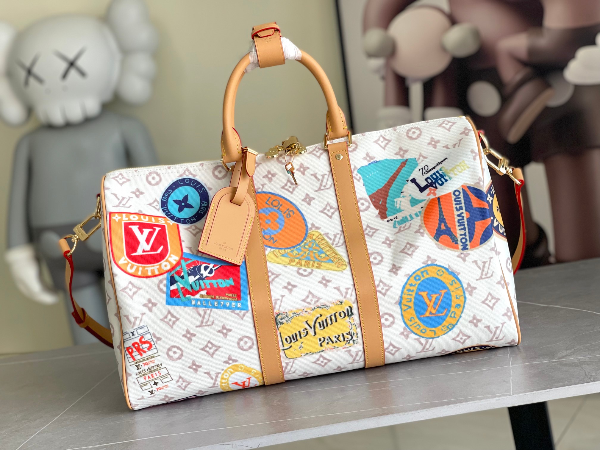 Louis Vuitton Keepall 45 Travel Bag
