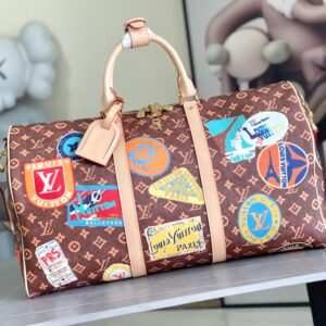 Louis Vuitton Keepall Bandoulière 50 Travel Bag