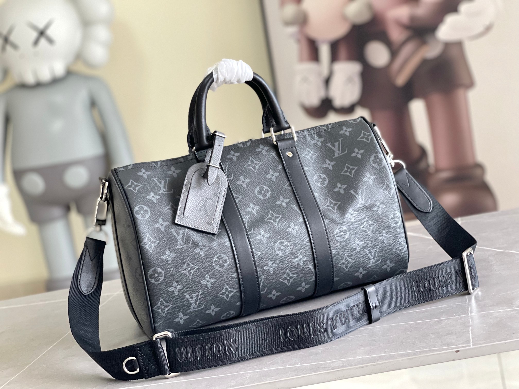Keepall 35 Travel Bag in Monogram Eclipse Canvas