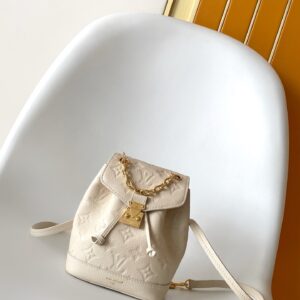 Louis Vuitton Nano Noé Monogram Empreinte Leather Shoulder Bag