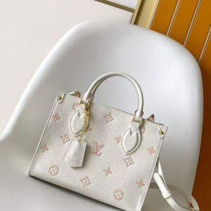Louis Vuitton OnTheGo Small Handbag in Monogram Empreinte Leather
