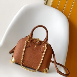 Louis Vuitton Alma BB Monogram Canvas Handbag