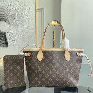 Neverfull PM Tote Bag in Damier Ebene Canvas