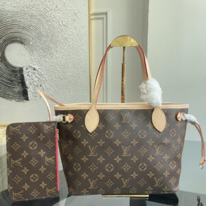 Neverfull PM Tote Bag in Damier Ebene Canvas
