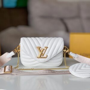 Louis Vuitton New Wave Multi-Pochette Leather Crossbody Bag