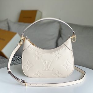 Louis Vuitton Bagatelle Handbag M46002 M46099 White Monogram Empreinte
