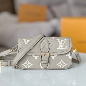 Louis Vuitton Nano Diane Monogram Empreinte Leather Handbag