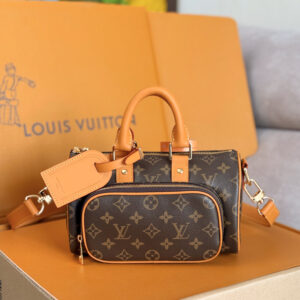 Louis Vuitton Keepall 25 Cargo Handbag in Monogram Canvas