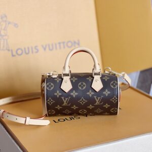Louis Vuitton Nano Speedy Heart Bag in Monogram Empreinte Leather