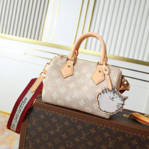 Louis Vuitton Speedy 20 Bandoulière Meowgram Handbag