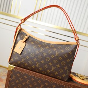 CarryAll EastWest Monogram Canvas and Leather Crossbody Bag