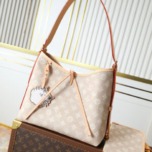 Louis Vuitton CarryAll Small Handbag in Monogram Empreinte Leather