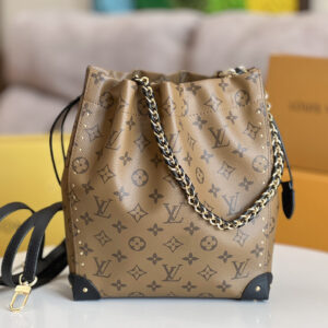 Louis Vuitton Noé Monogram Reverse Bucket Shoulder Bag M13324