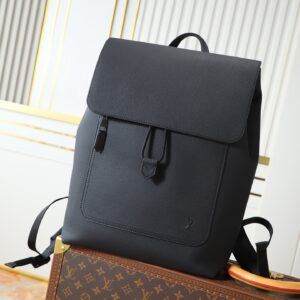 Louis Vuitton Fastline M15262 Black Leather Backpack