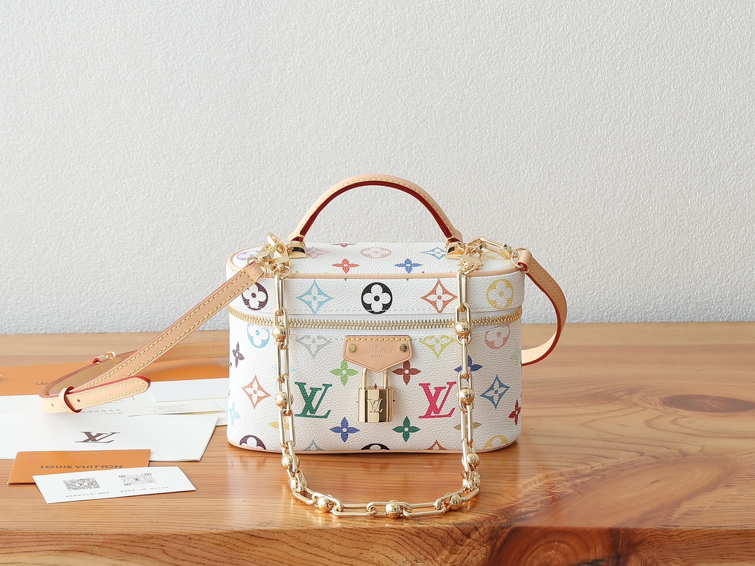 Louis Vuitton Vanity Pouch M13662 – Takashi Murakami Re-edition