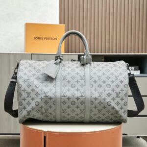 Louis Vuitton Keepall Travel Bag M46117 in Monogram Shadow Leather