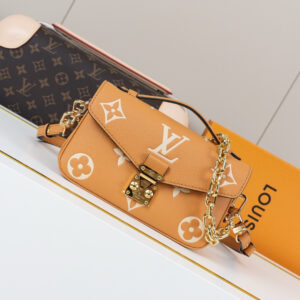 Louis Vuitton Pochette Métis East West Shoulder Bag in Monogram Empreinte Leather