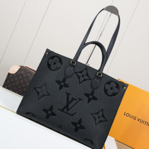 Louis Vuitton Onthego Handbag in Monogram Empreinte Giant Leather