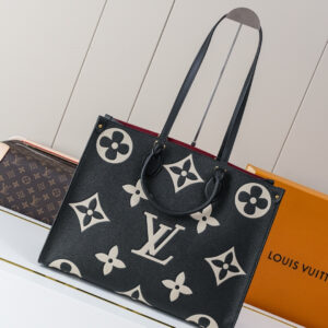 OnTheGo Large Monogram Empreinte Leather Tote Bag