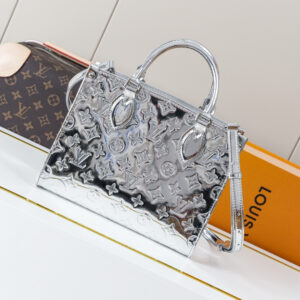 Louis Vuitton OnTheGo Small Handbag in Monogram Miroir