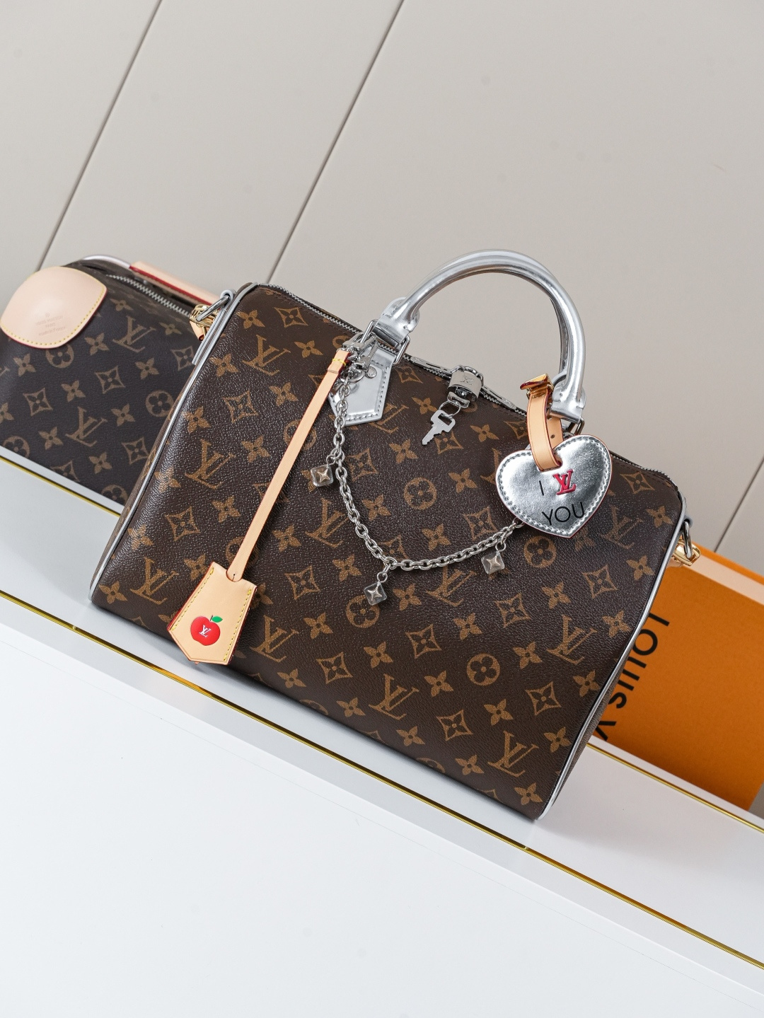 Louis Vuitton Speedy Soft 30 Dark Handbag