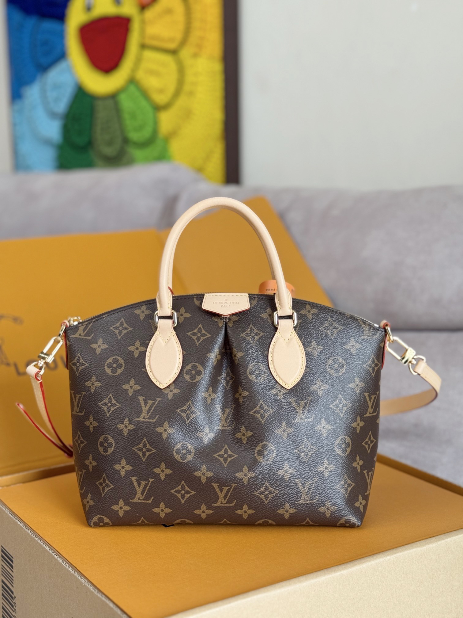 Louis Vuitton Boétie Small Zip Tote Bag M45986