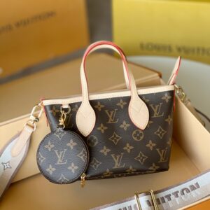Louis Vuitton Neverfull BB Mini Handbag with Removable Shoulder Strap