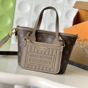 Louis Vuitton Neverfull Reversible Tote Bag with Detachable Pouch