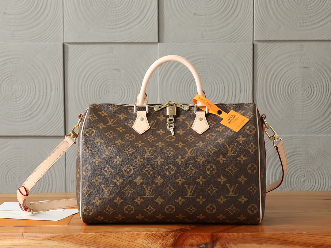 Louis Vuitton Speedy Bandoulière 35 Monogram Canvas Handbag