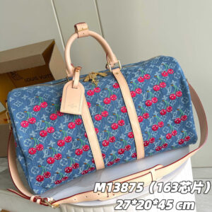 Louis Vuitton x Takashi Murakami Keepall Bandoulière 45 Travel Bag