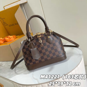 Louis Vuitton Alma BB Monogram Canvas Handbag