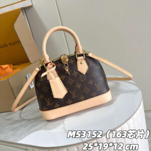 Louis Vuitton Alma BB Monogram Canvas Bag M53152