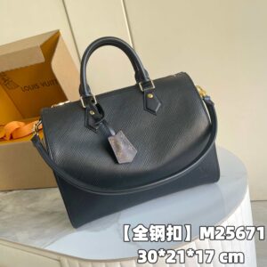 Louis Vuitton Speedy Soft 30 Epi Leather Bag